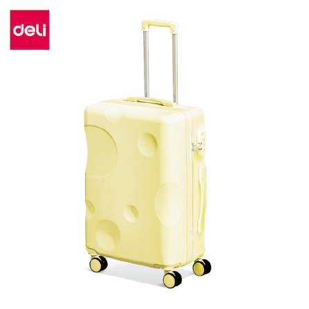 กระเป๋าเดินทางล้อลาก DELI EH1058-YL-20-01 20นิ้ว สีเหลือง_0